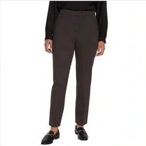SOILED Banana Republic Women's Ponte Stretch Pants Brown Size 16 $80 4C618